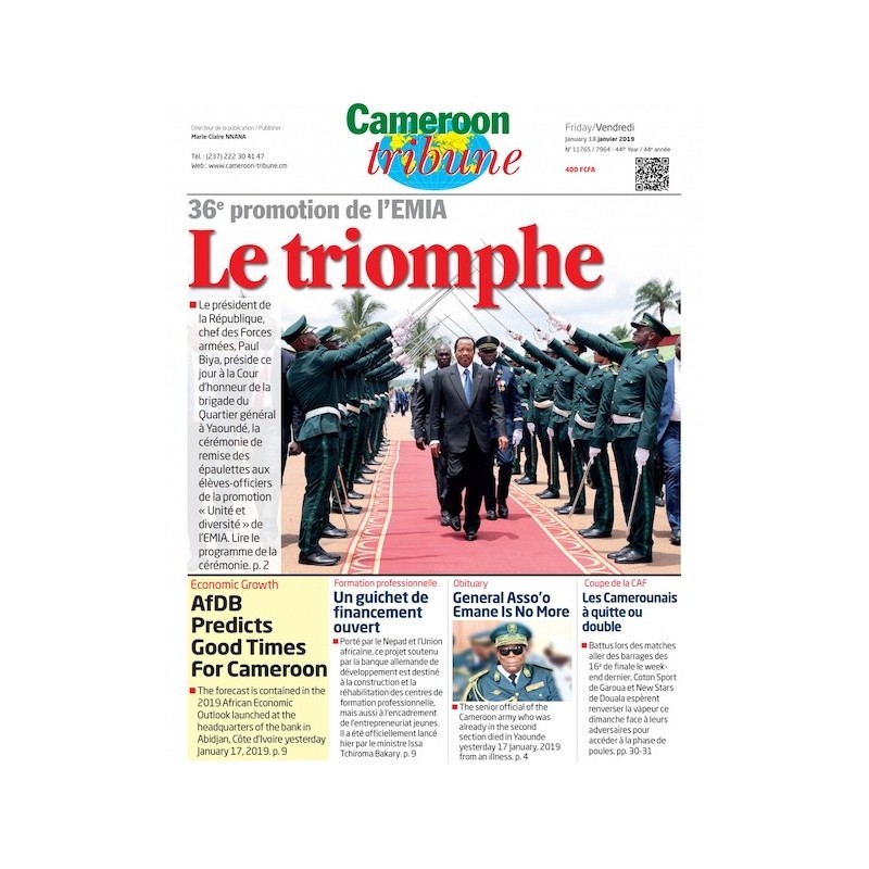 PRESSE CAMEROUN - CAMEROON TRIBUNE