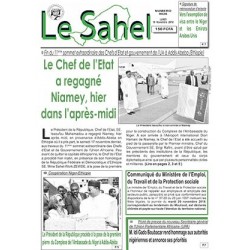 PRESSE NIGER - LE SAHEL