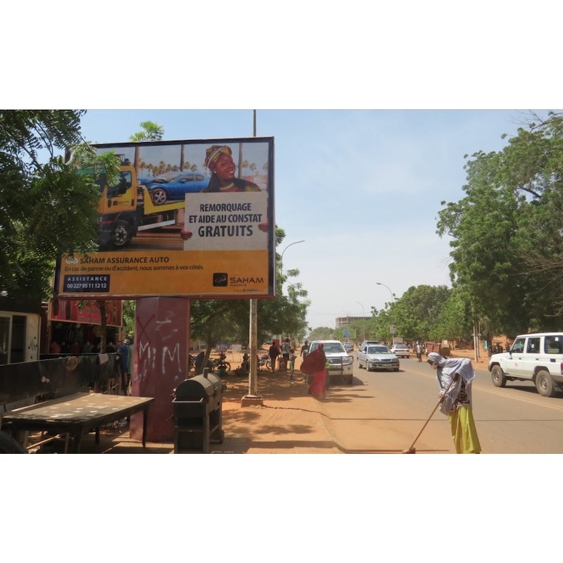 AFFICHAGE PUBLIC 4X3 NIAMEY ECOLE DES CADRES FACE B