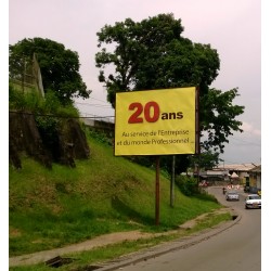 AFFICHAGE 4X3 DOUALA CAMEROUN